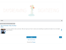 Tablet Screenshot of daydreamingandsightseeing.com
